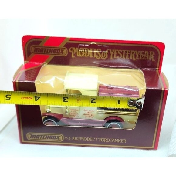 Matchbox Y-3 1912 Model T Ford Tanker - Vintage 1984 Diecast Collectible Car - Picture 2 of 14